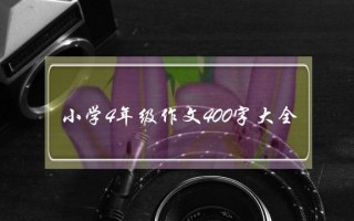 小学4年级作文400字大全,小学4年级作文400字大全写动物