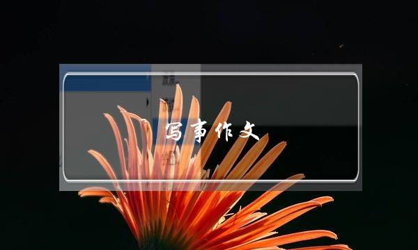 写事作文,写事作文8字优秀范文-第1张图片-微作文